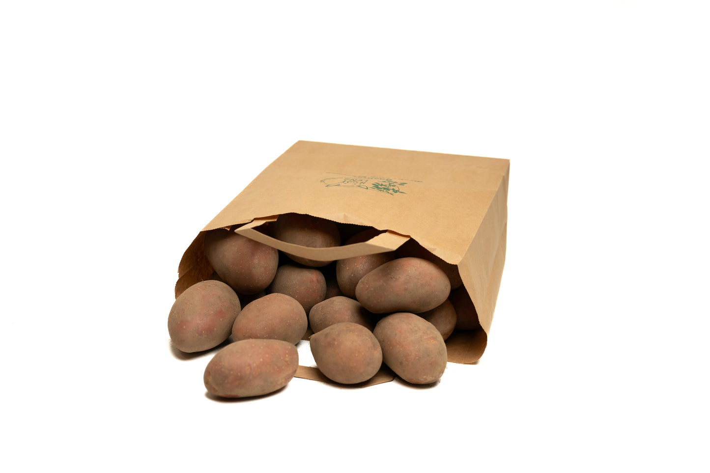 Laura-Kartoffeln vom Hof Lenz – rotschalig, festkochend, mit kräftigem Aroma. Direkt vom Acker, naturbelassen in Papiertüte verpackt. Ideal für Bratkartoffeln, Rösti und alles mit krosser Kruste.